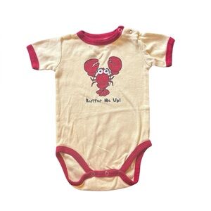 Lazy One Body Suit Butter Me Up Lobster Size 18 Months